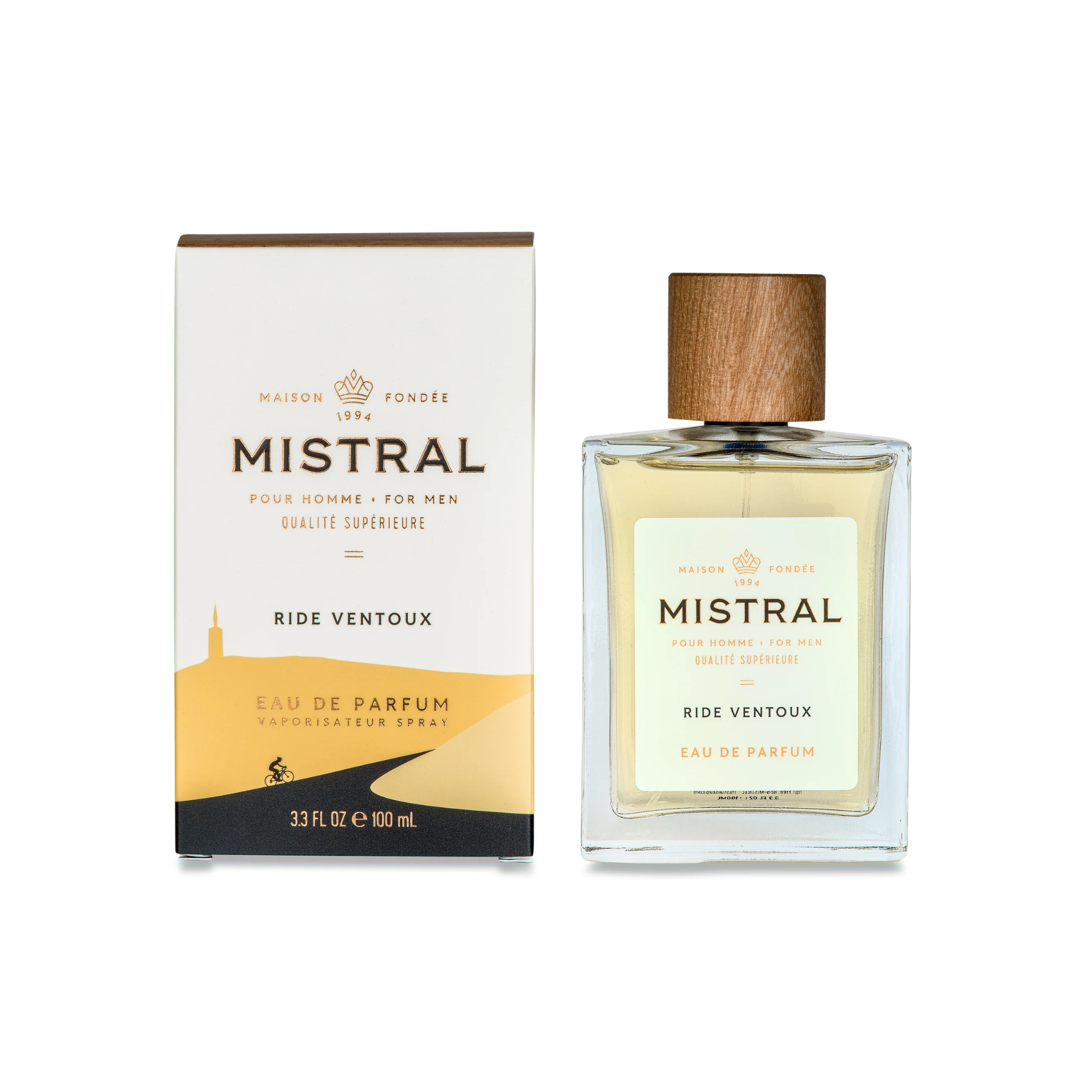 Eau de Parfum Homme Ride Ventoux Mistral vaporisateur 100 ml