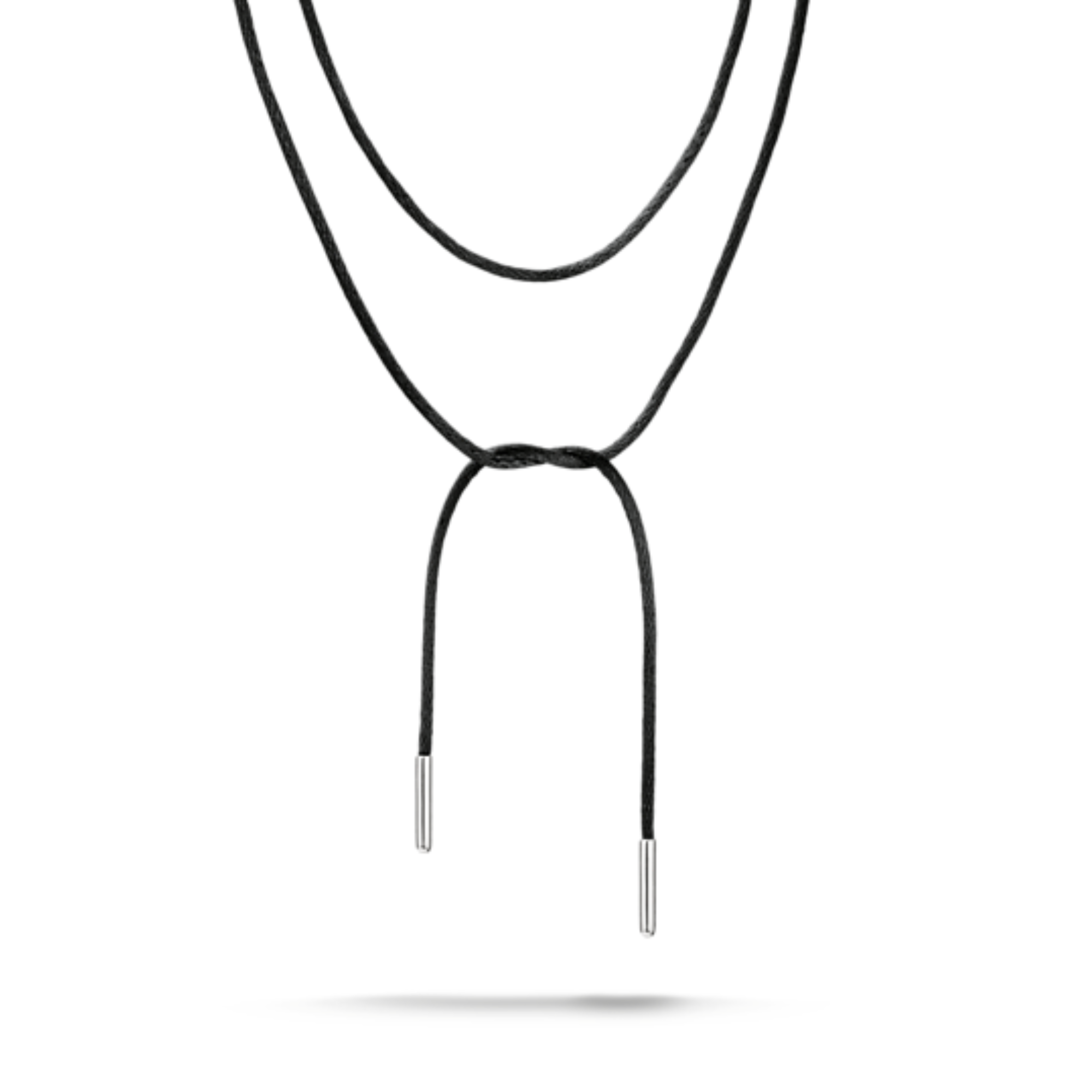 Collier cordon noir - Argent | Thomas Sabo