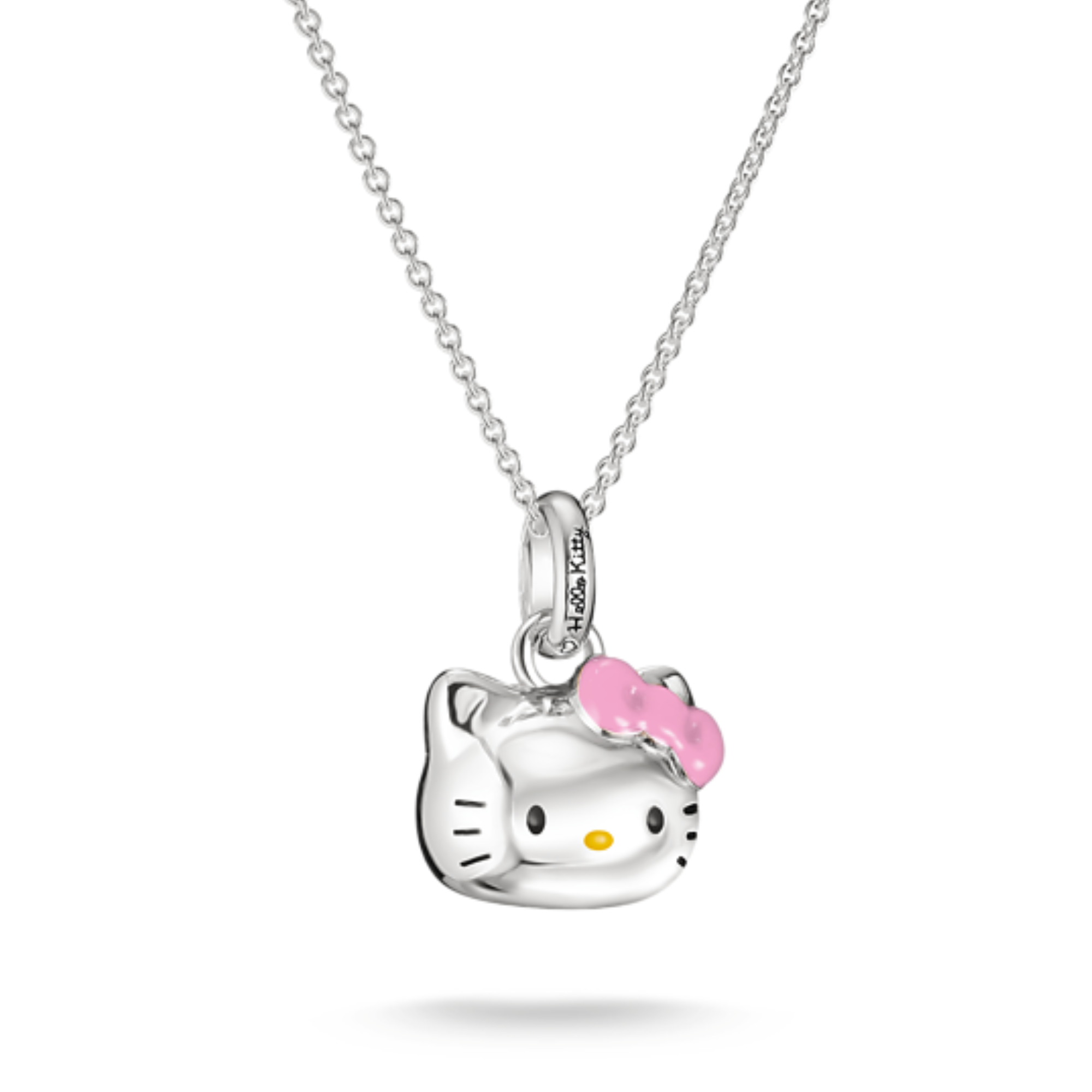 Hello Kitty collier nœud rose - Argent | Thomas Sabo