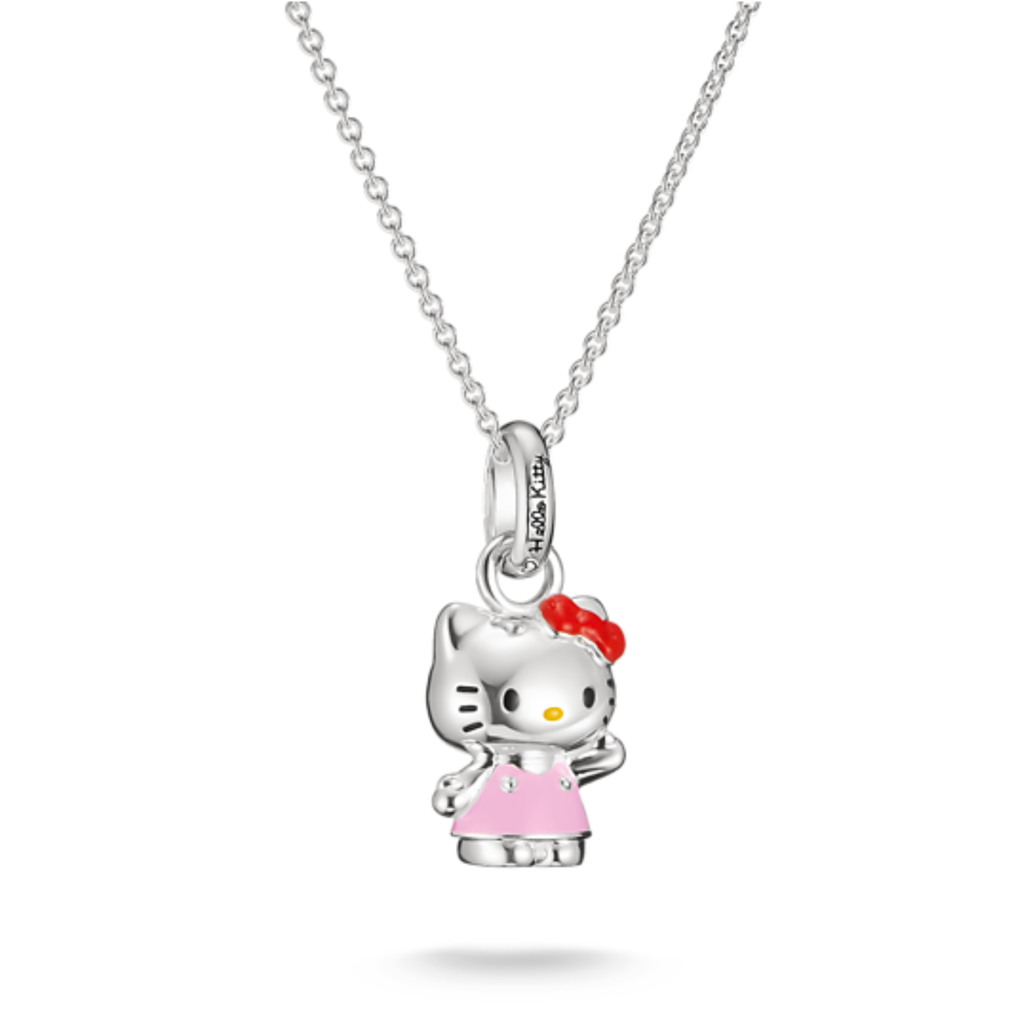 Hello Kitty collier robe rose - Argent | Thomas Sabo