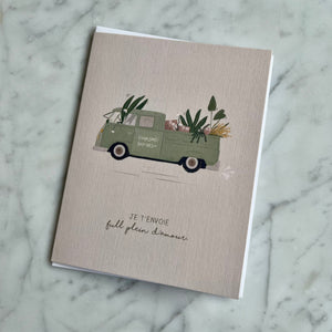 Carte Camion Plein d’amour