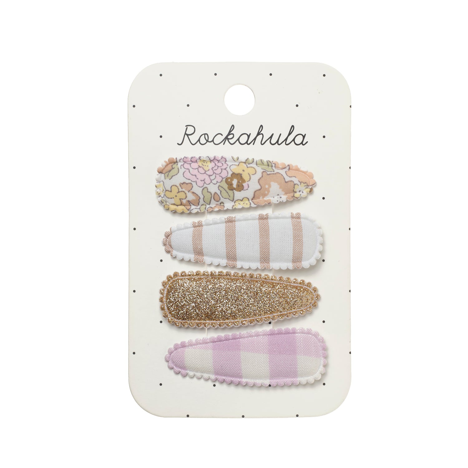 Ensemble de 4 Barrettes – Fairytale Floral | Rockahula Kids