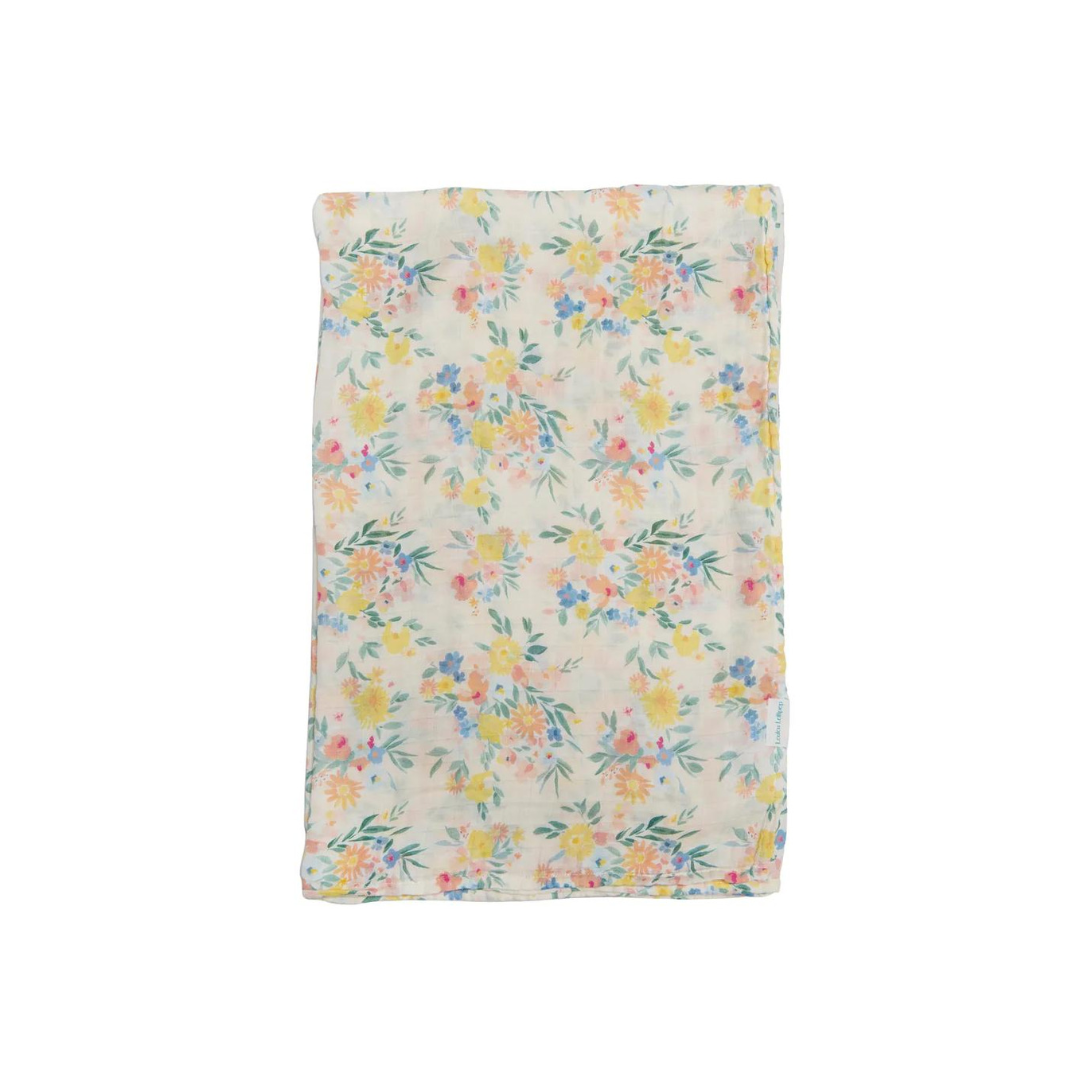 mousseline bébé loulou lollipop bouquet floral