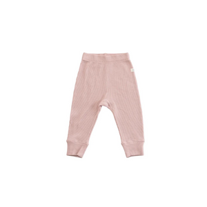 Pantalon Gaufré Rose Blush