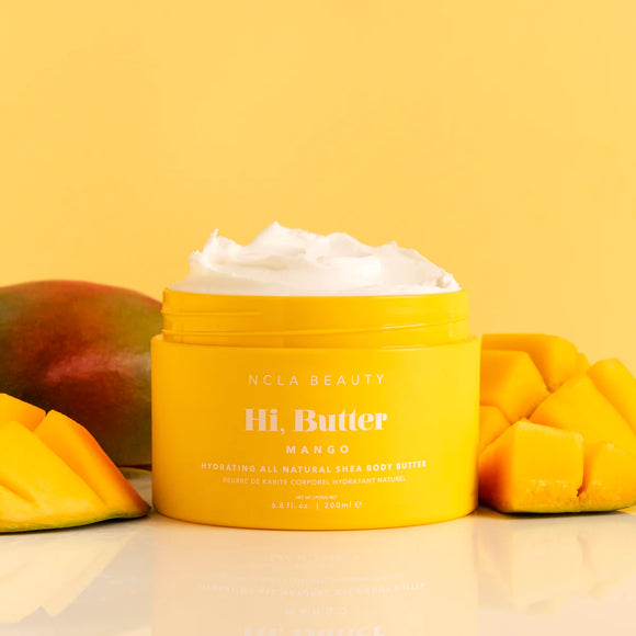 Beurre pour le corps hydratant de NCLA Beauty odeur mangue