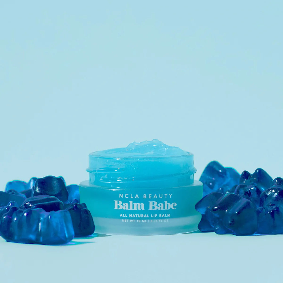 Petit baume à lèvres hydratant NCLA Beauty odeur ourson sucré ou gummy bear en 10 ml