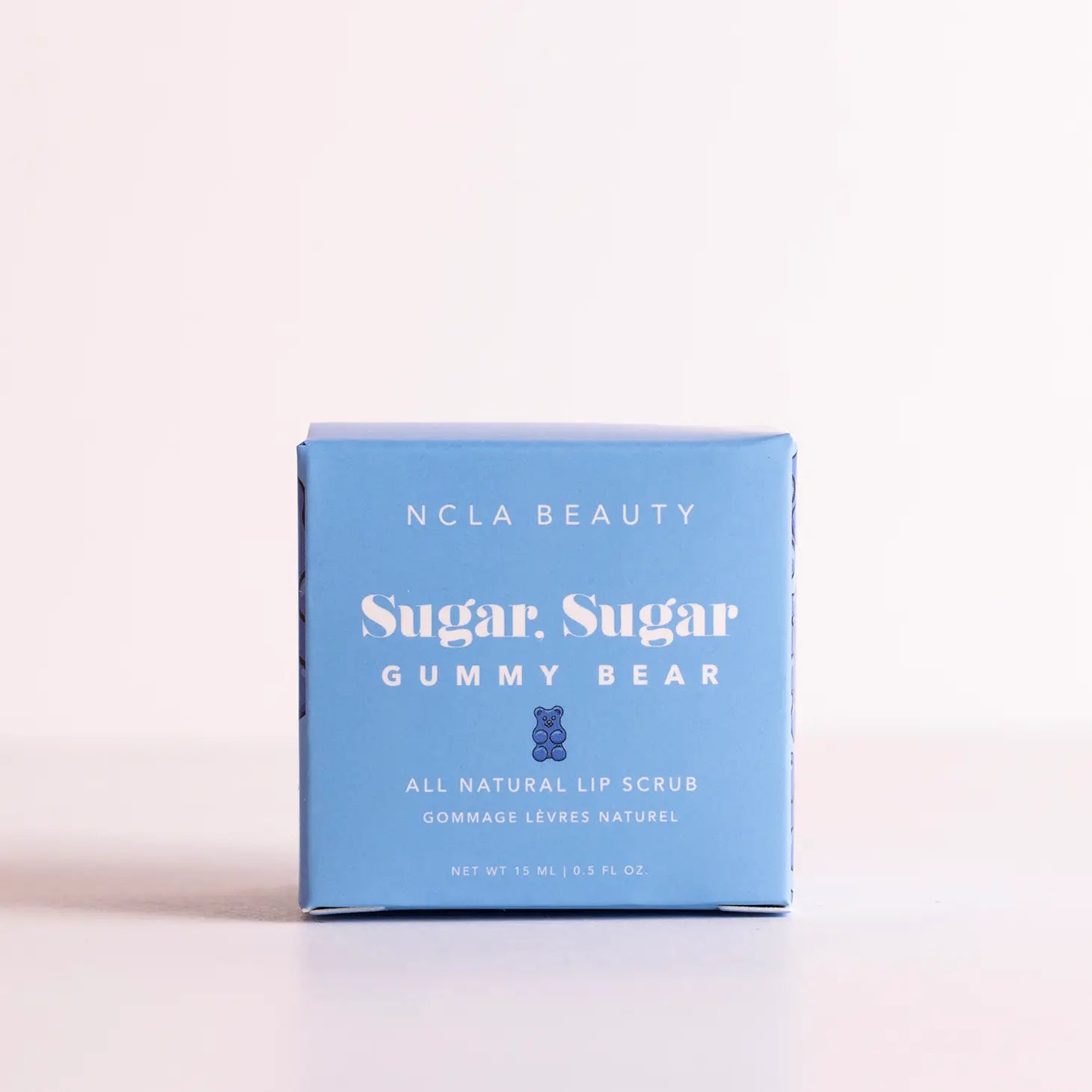 Exfoliant à lèvres NCLA Beauty odeur gummy bear ou ourson sucré  