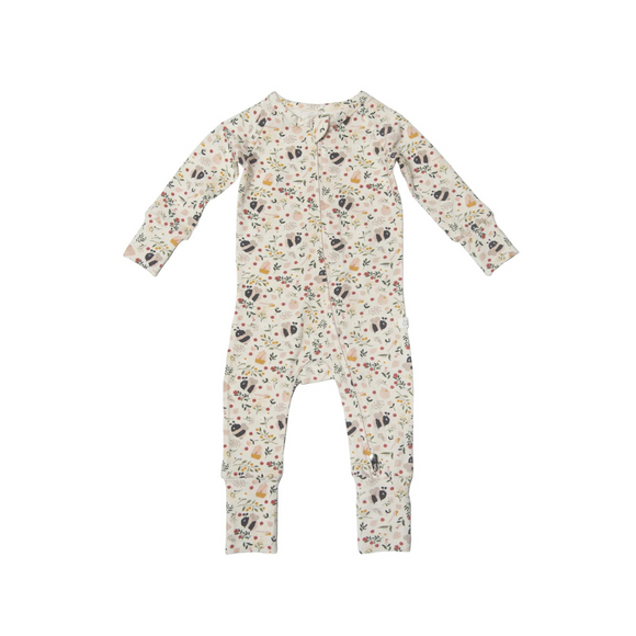 Pyjama une pièce pour bébés motif abeilles bumble bee de Loulou Lollipop 