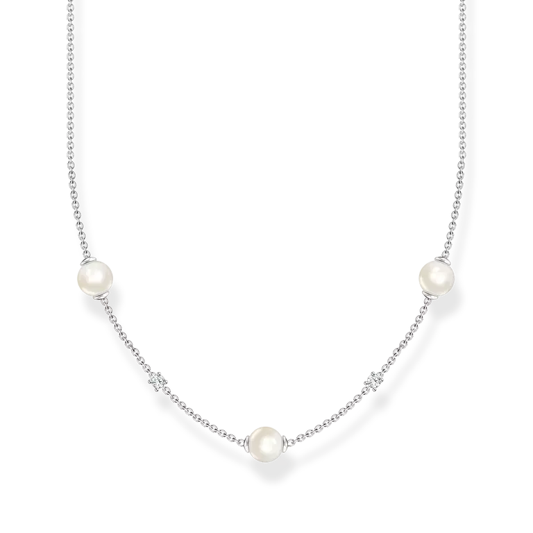 Collier perle et zircon - Argent Sterling 925 | Thomas Sabo
