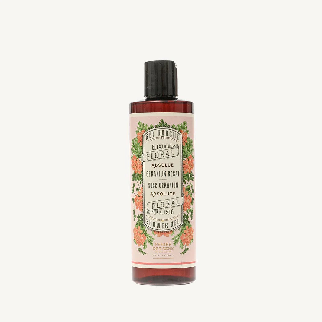 Gel douche Absolu odeur géranium et rose
