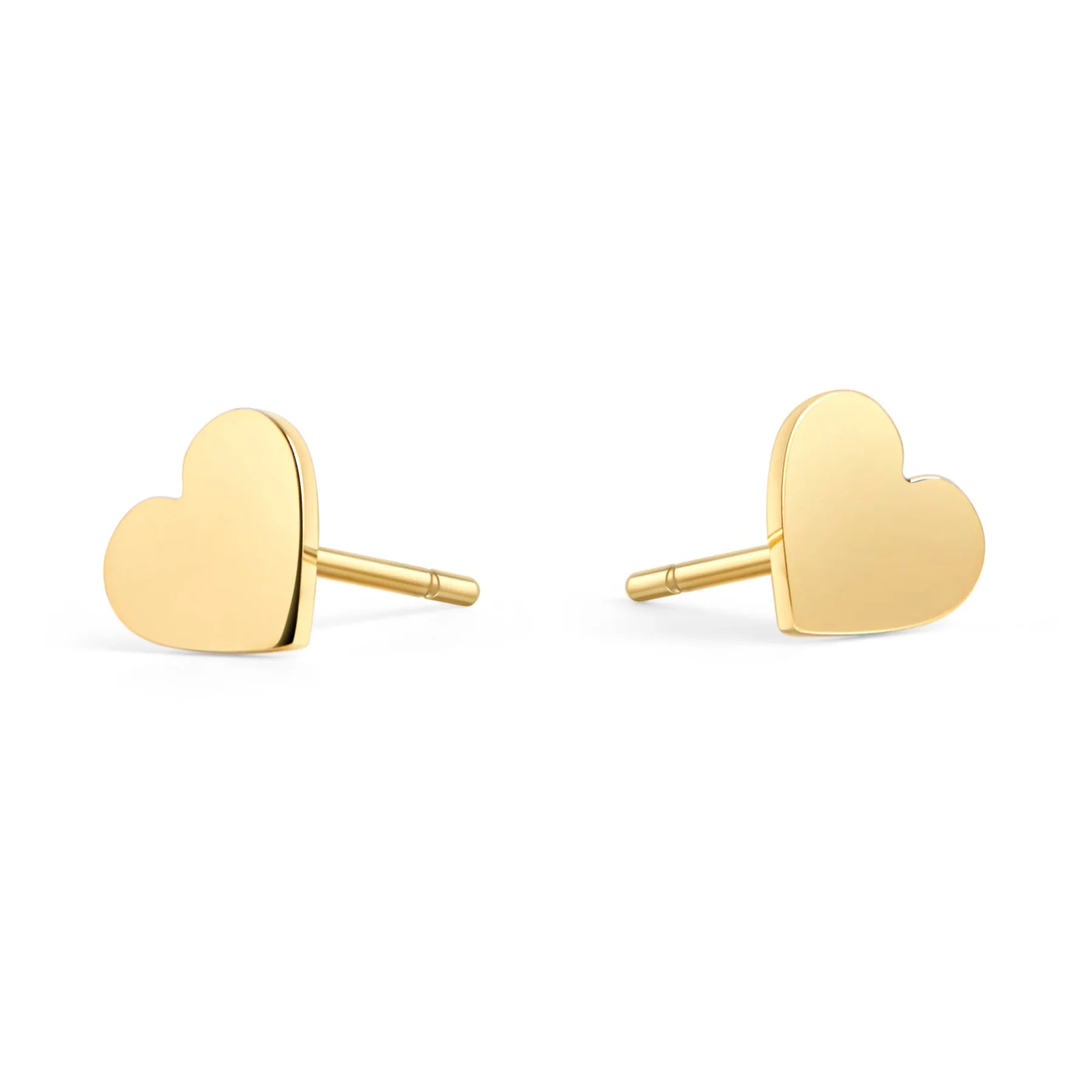 Boucle Coeur Venus Mia Bijoux 7 x 6 mm Acier Inoxydable Or