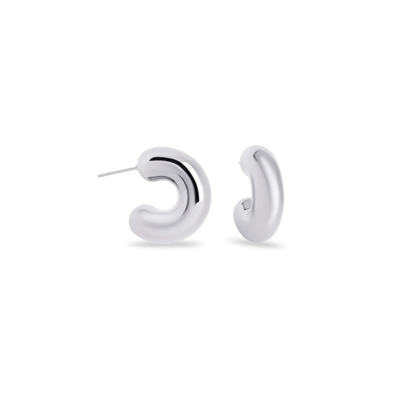Boucles anneaux Elcya or acier inoxydable Mia bijoux style mode