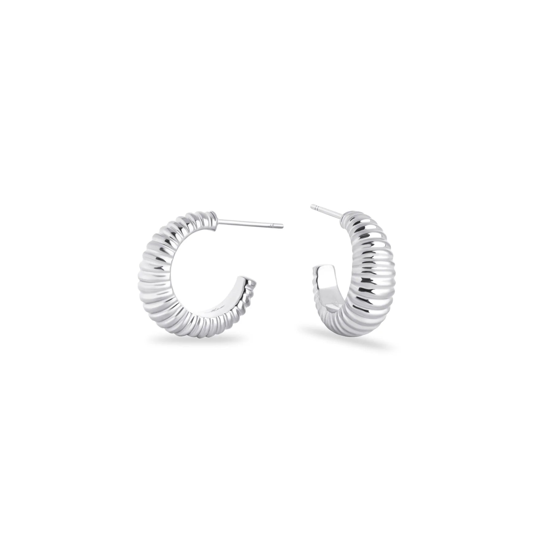 Anneaux boucles Blake or Mia acier inoxydable dôme bijoux style mode 