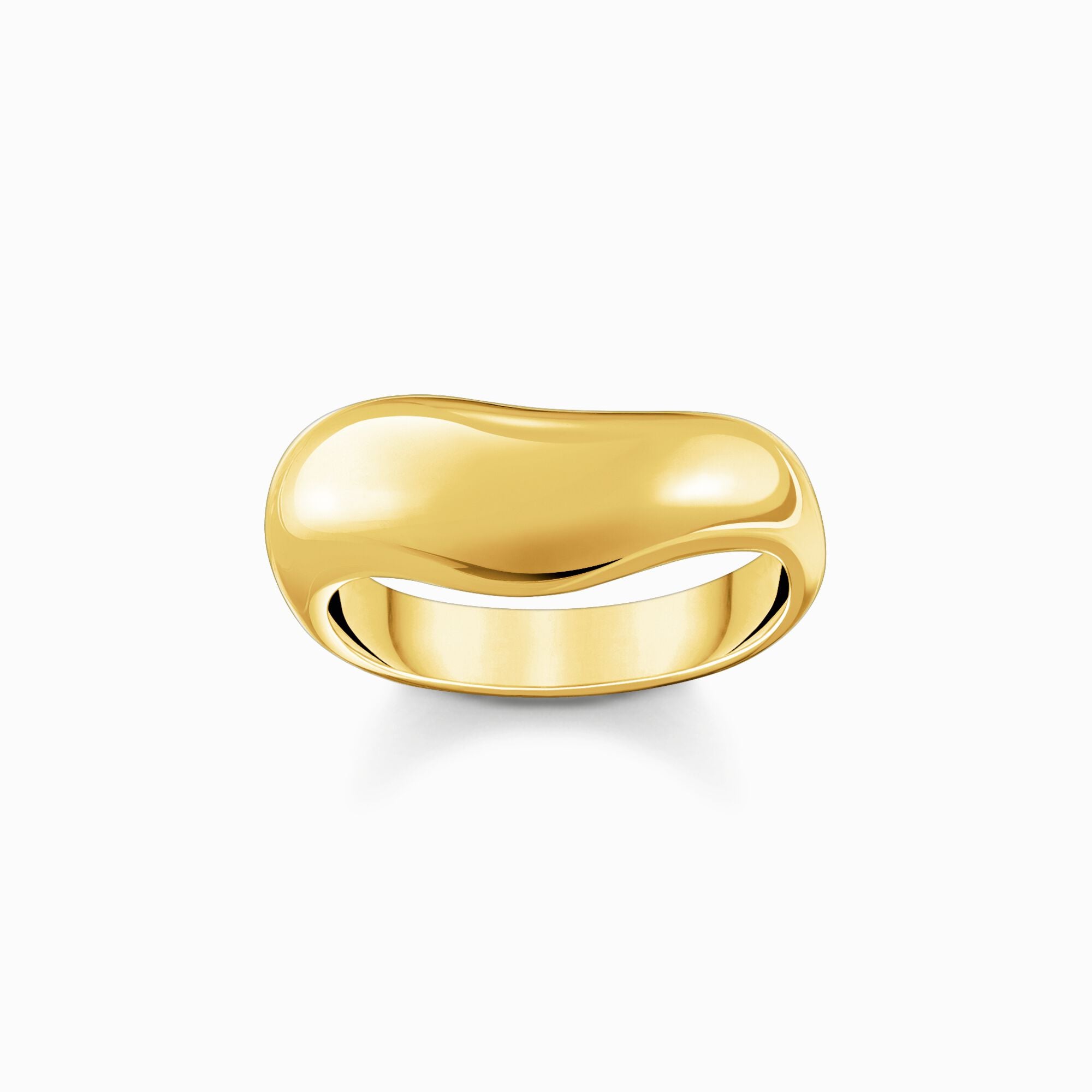 Bague or vermeil argent sterling 925 thomas sabo dome