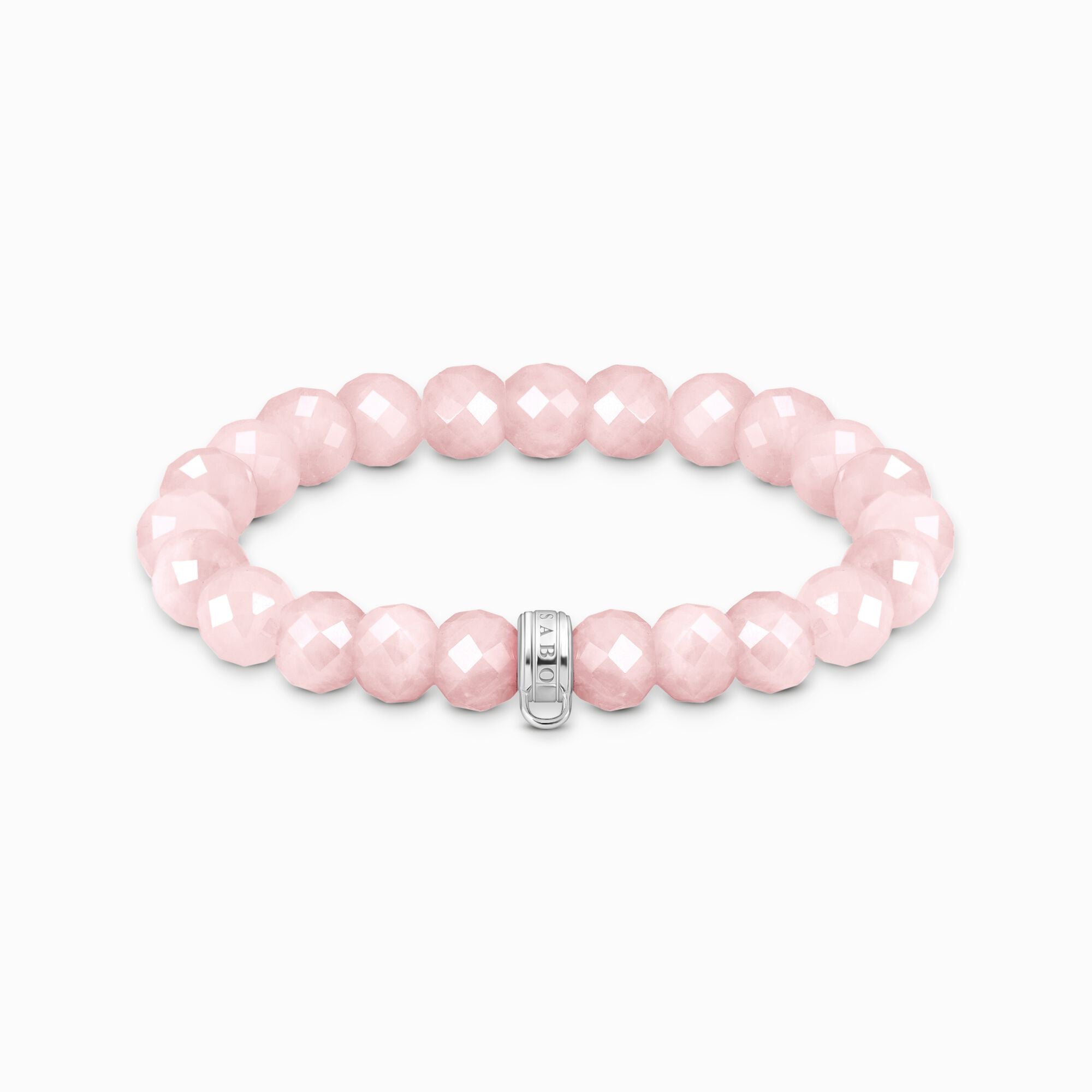 Bracelet bijoux Thomas Sabo perles quartz argent sterling style mode rose