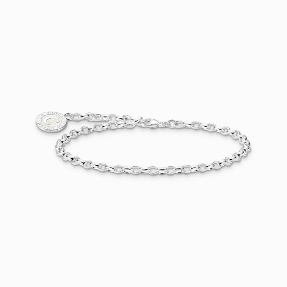 Thomas sabo bracelet maille classique charm argent 925