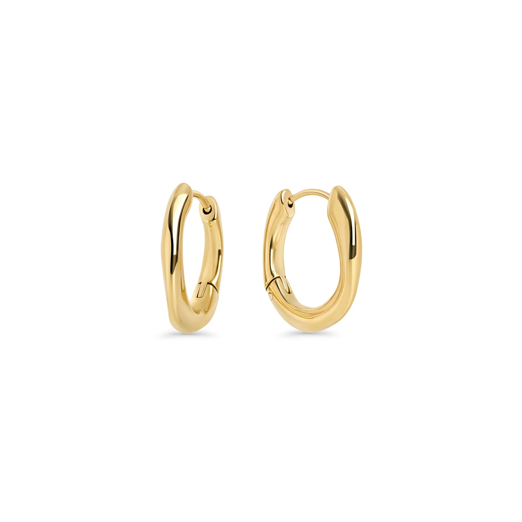 Anneaux Rhea - Acier Inoxydable 316L - Or PVD