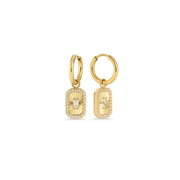 Boucle Dormeuses Orsay - Acier Inoxydable 316L - Or PVD