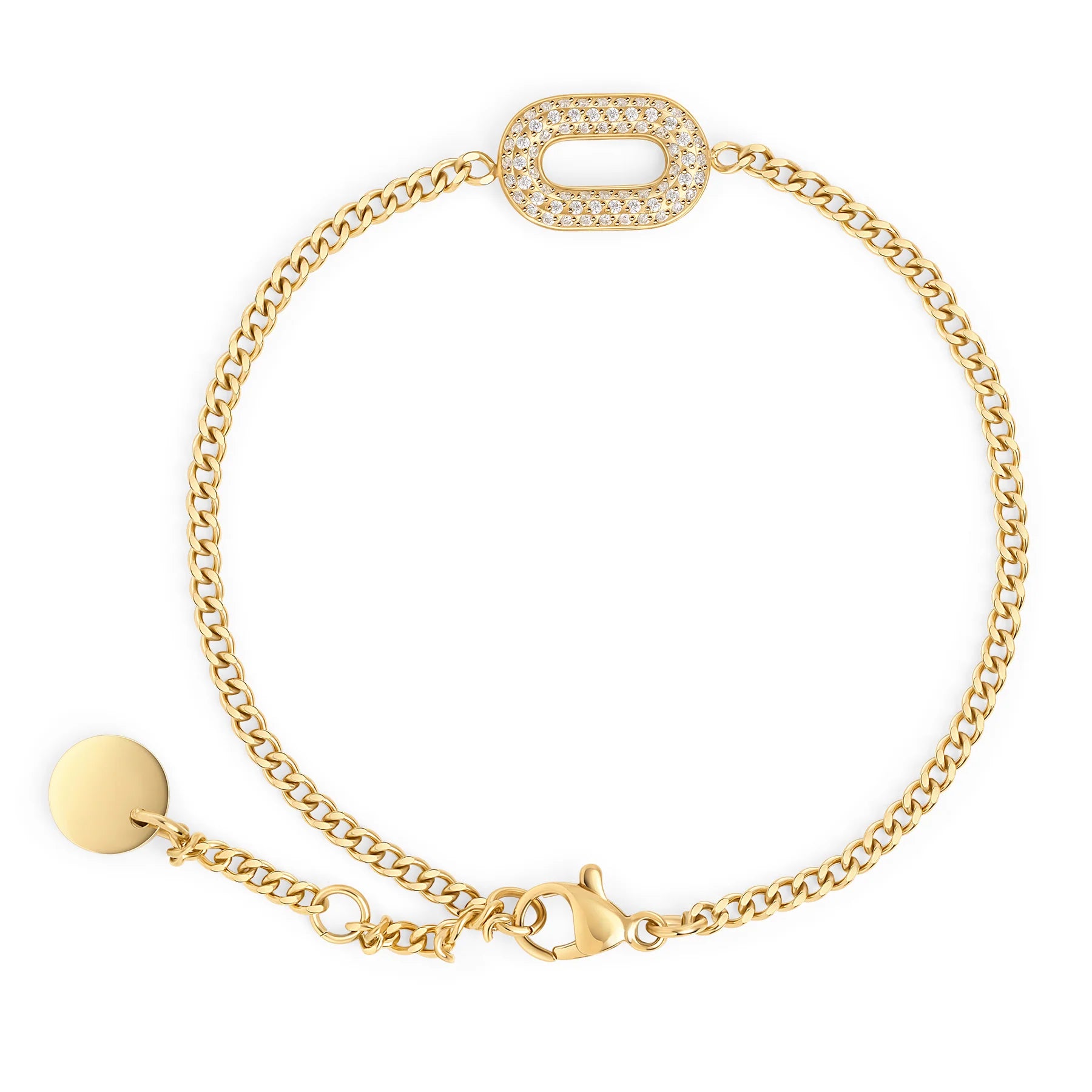 Bracelet Constance - Acier Inoxydable 316L - Or PVD