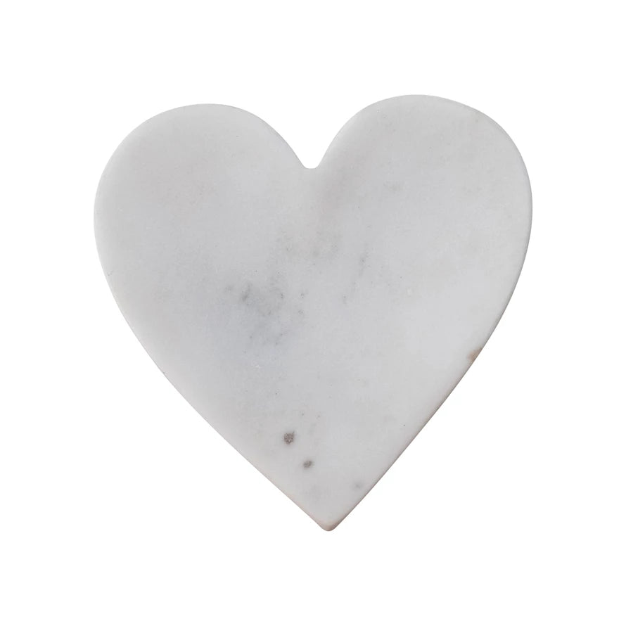Vide-poche coeur marbre maison créative Coop 