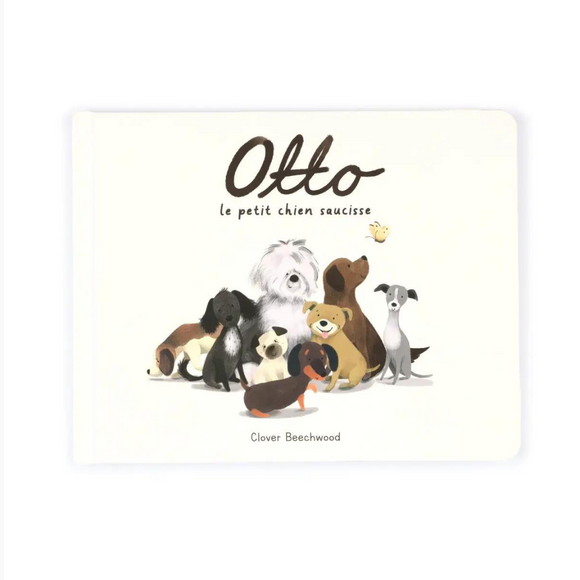 Livre enfant Jellycat Français Otto chien 