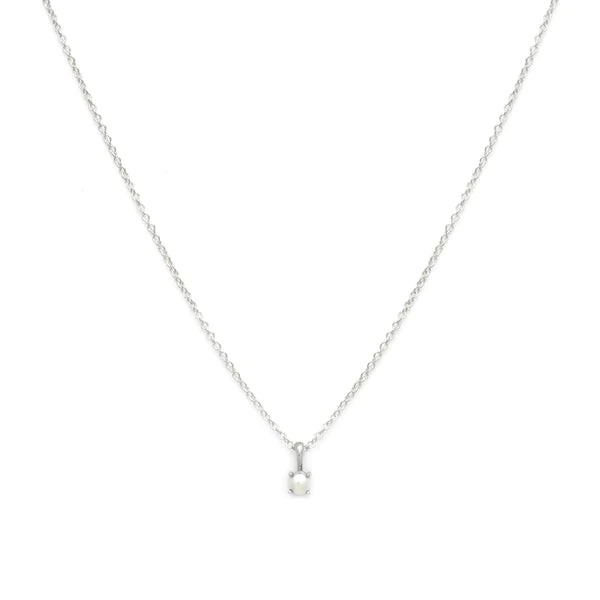 Collier Gem Perle Argent