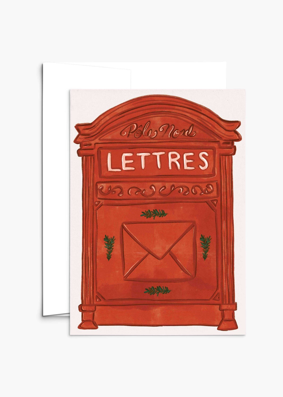 Carte de souhaits de Noël - Lettre au Père Noël | Mimi & August