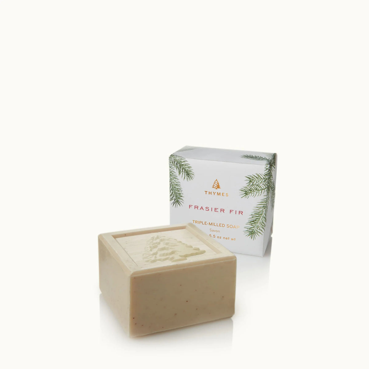 Savon barre Frasier Fir Thymes sapin Noël hiver main corps tendance décoration
