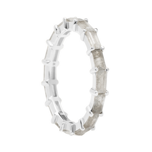 Bague P D Paola Pistil Argent Labradorite
