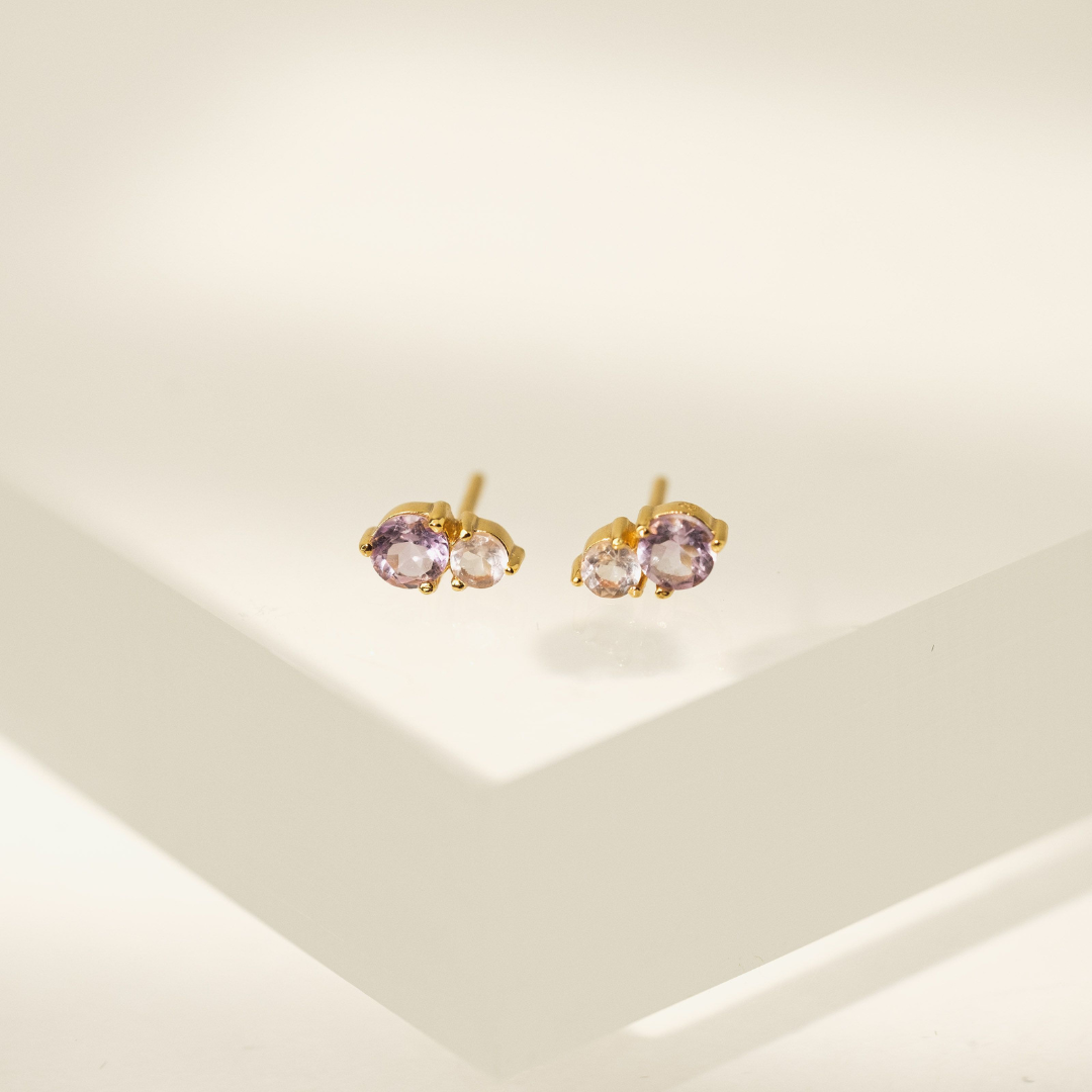 Boucles Luma Améthyste