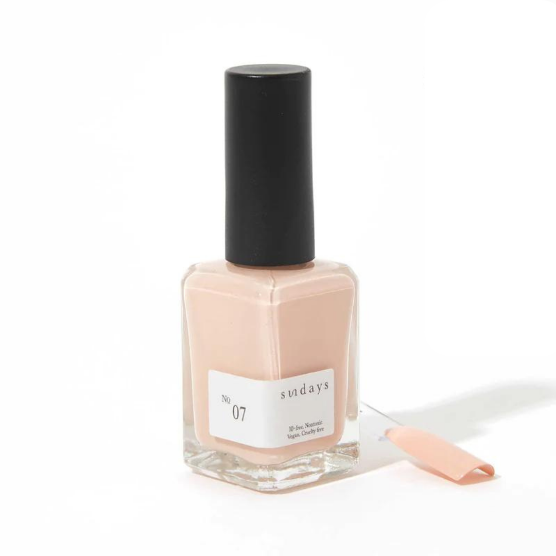 vernis ongles vegan beige sundays
