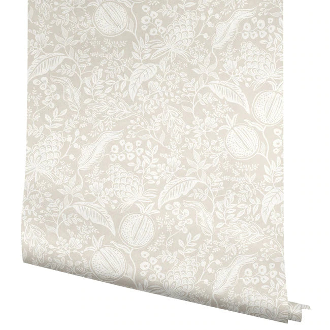 papier peint Rifle Paper co. pomegrenade beige