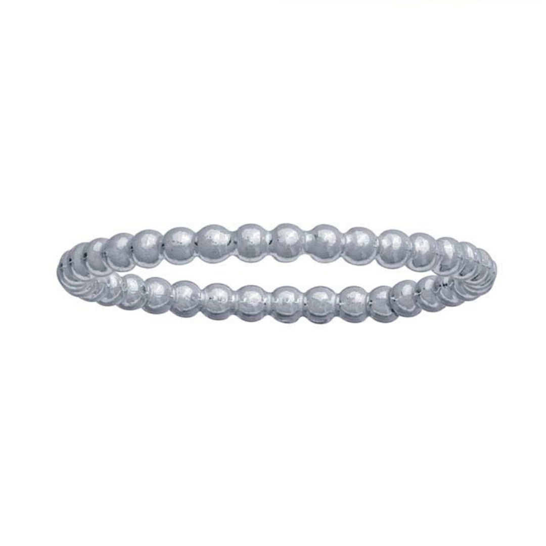 Bague argent sterling mini billes