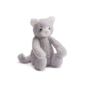 peluche chat gris Jellycat bashful medium