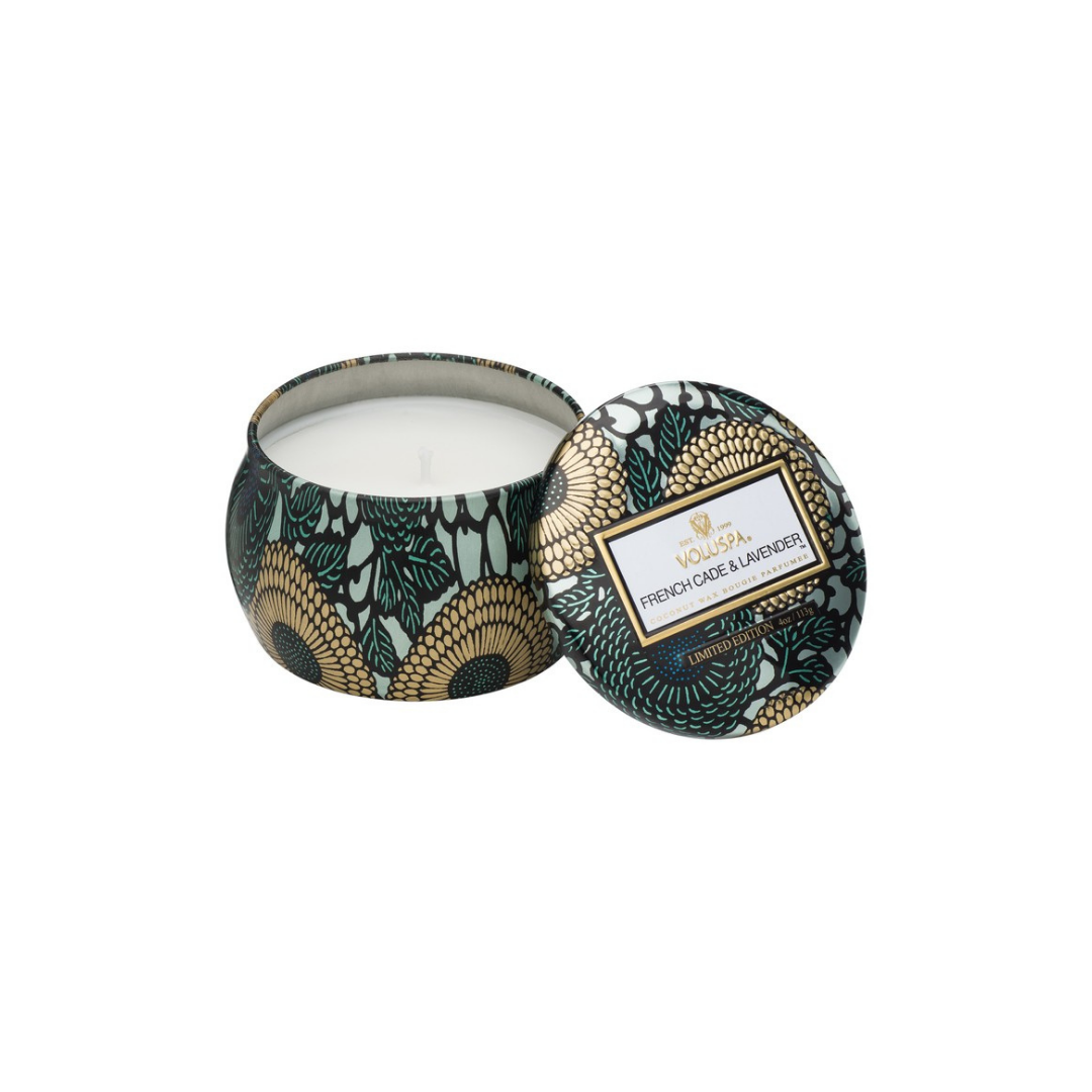 Petite bougie métal French Cade Lavender