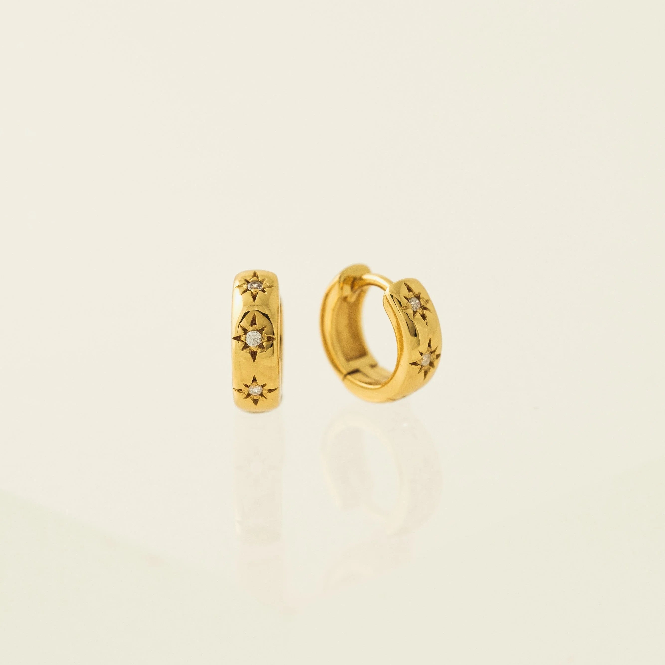 Anneaux Brillant Twinkle Or