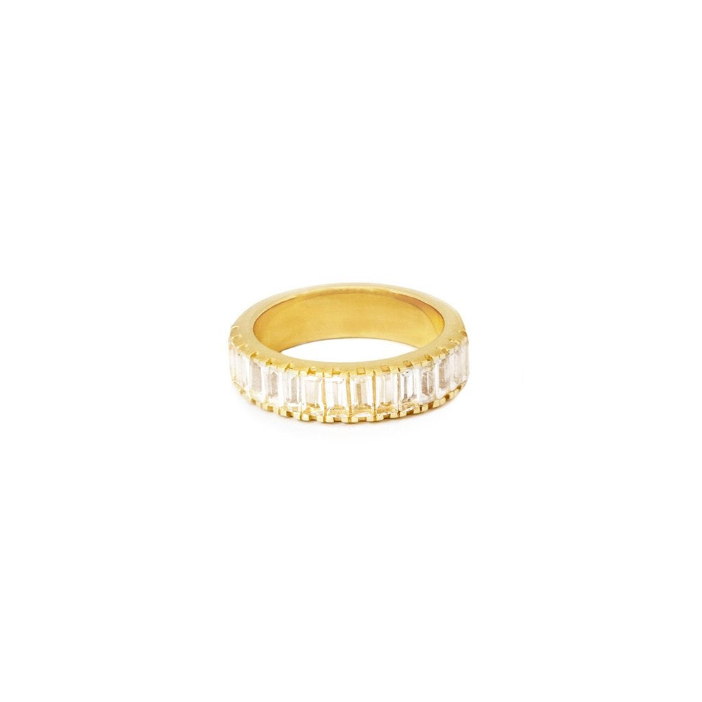 Bague Century Leah Alexandra or vermeil topaz