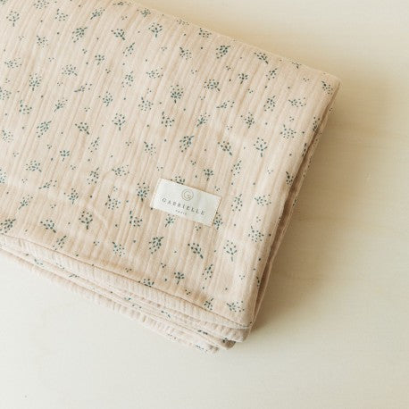 couverture matelassée lit bébé gabrielle paris étincelle argile