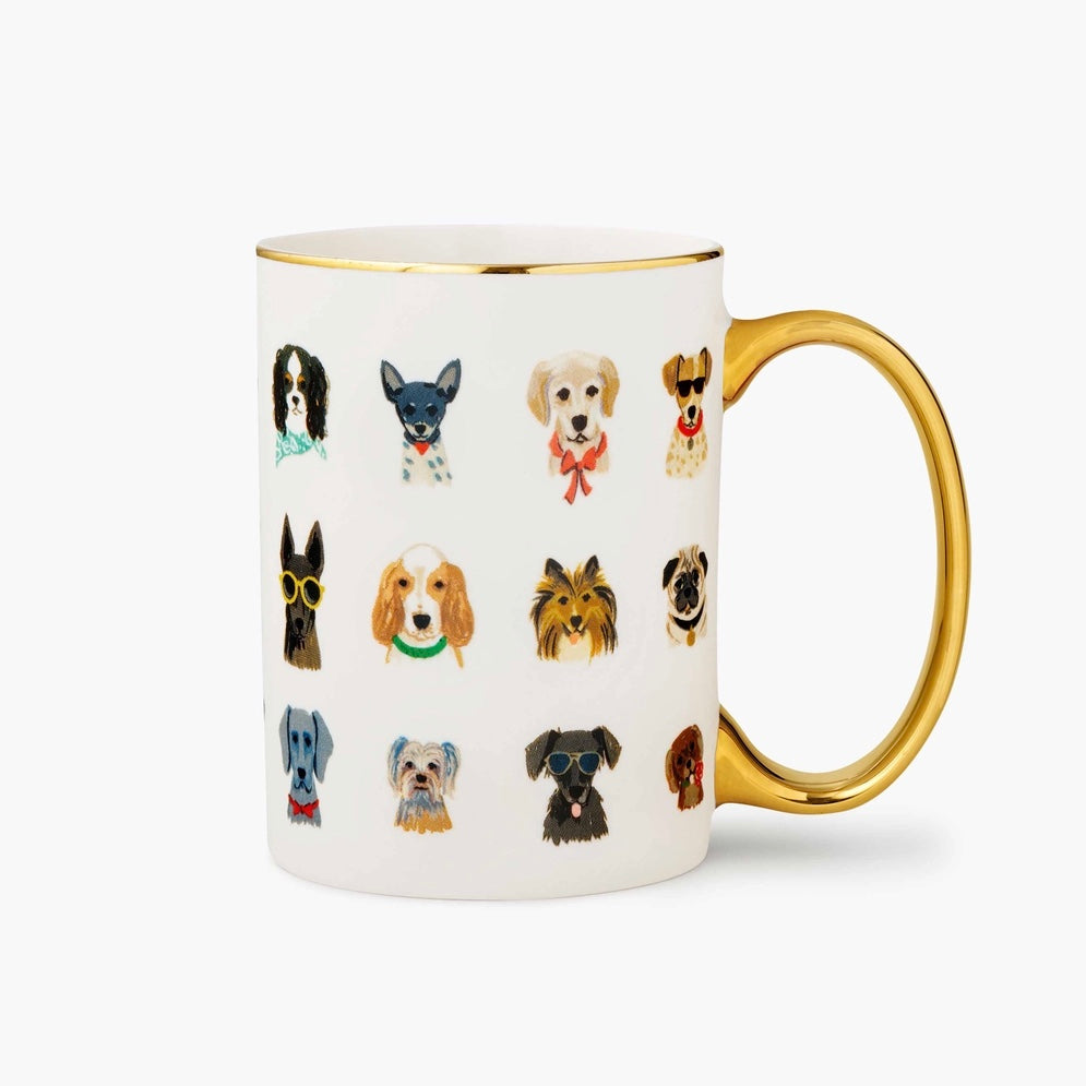 tasse à café chiens Rifle Paper co.