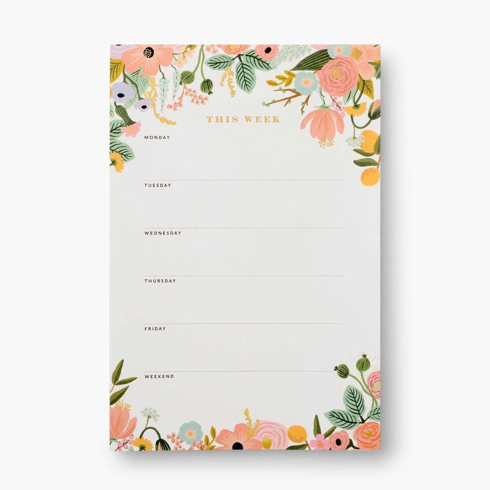 bloc-note garden Party pastel Rifle Paper co.