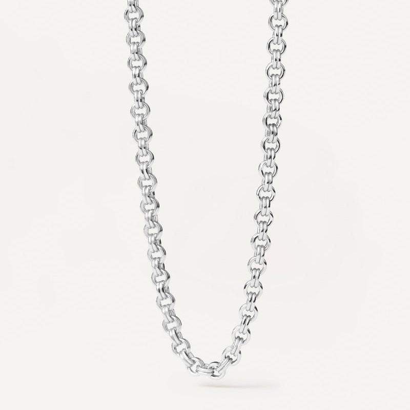 Collier chaîne Neo argent PDPaola