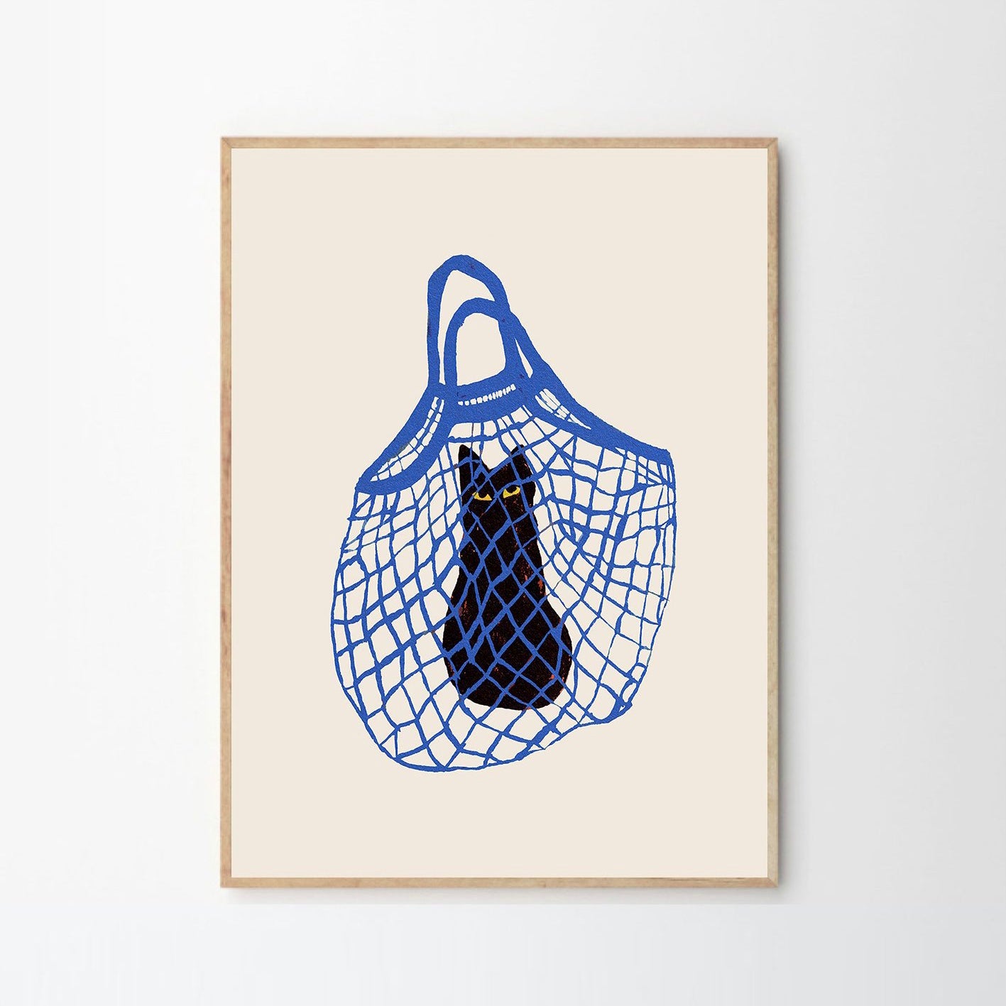 The Poster Club chat dans le sac affiche