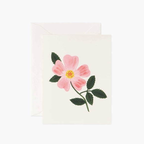 Carte Rose Sauvage