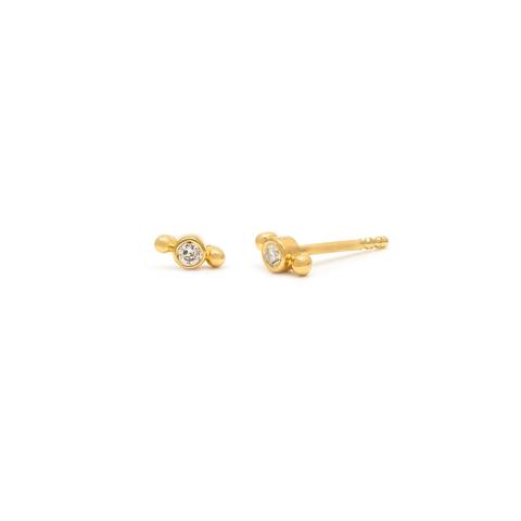 Boucles Isla zircon clair
