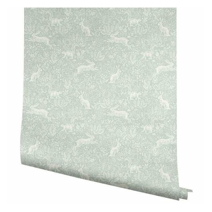 papier peint Rifle Paper Fable menthe